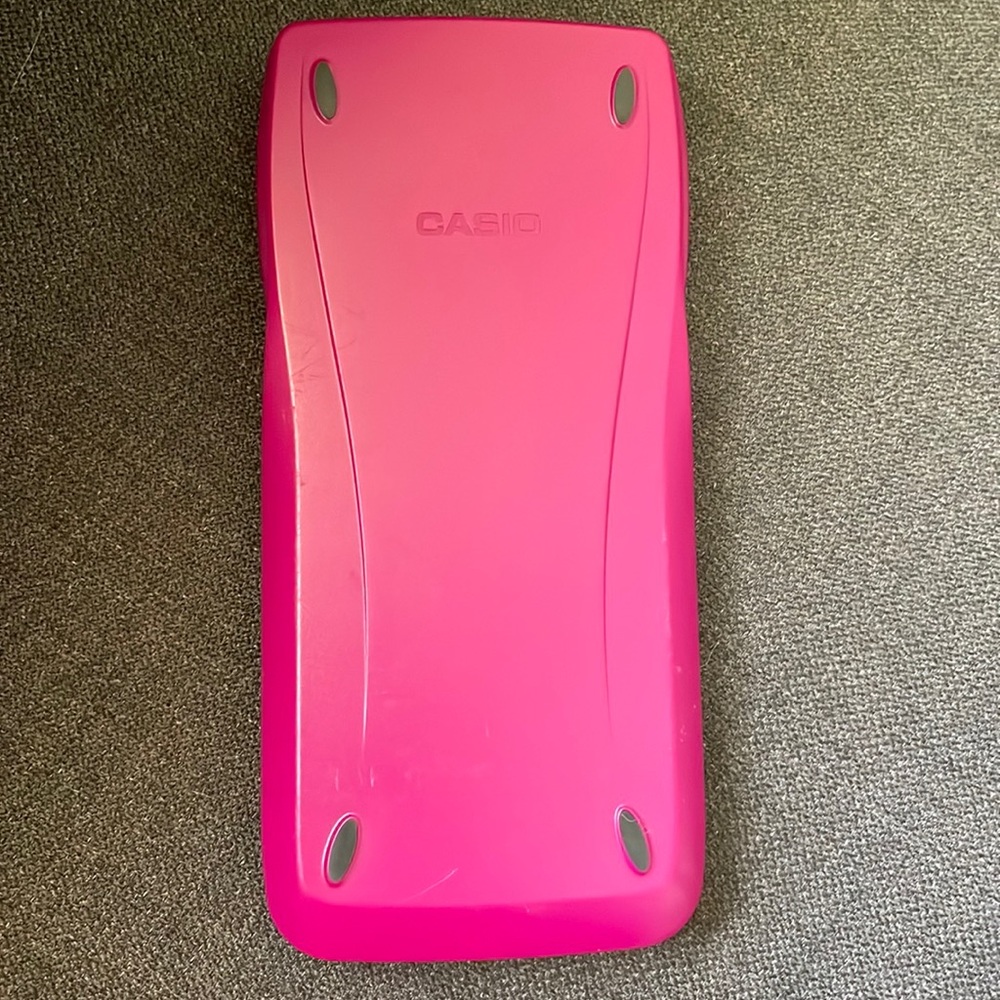 Purple Casio Calculator